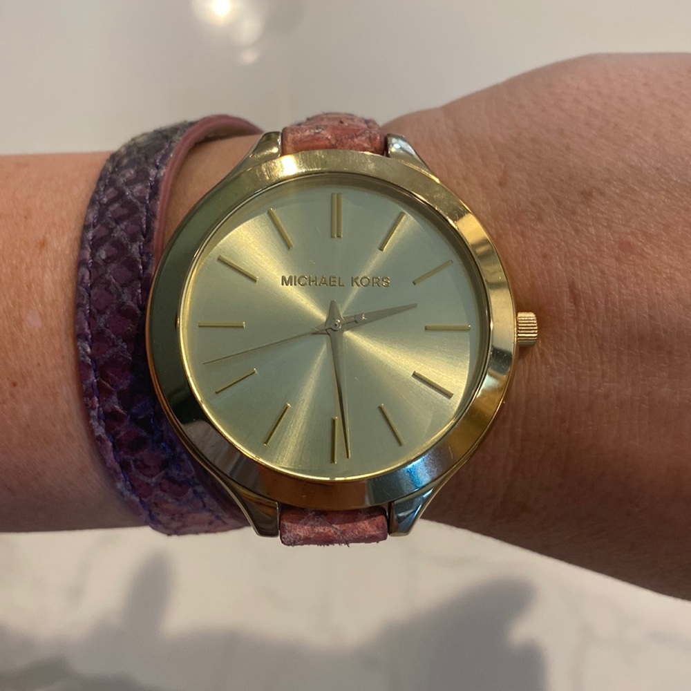 Michael Kors wrap around watch